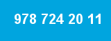 978 724 20 11 978 724 20 11